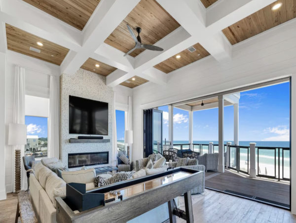 Award Winning Vacation Rental Inlet Beach Gulf Front Mansion