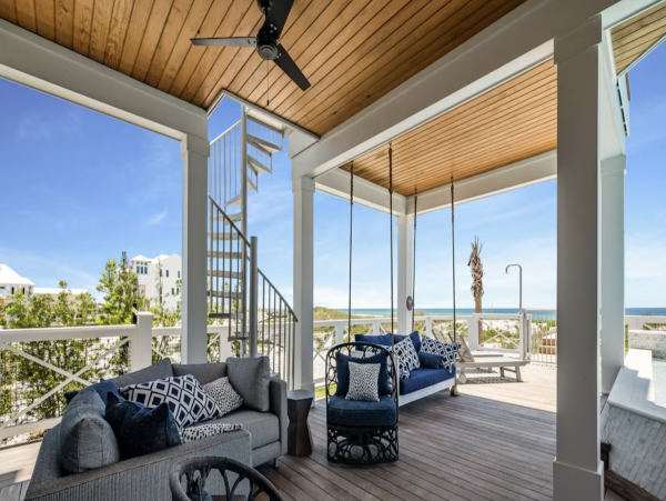 Award Winning Vacation Rental Inlet Beach Gulf Front Mansion