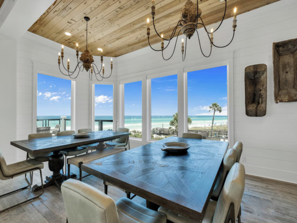 Award Winning Vacation Rental Inlet Beach Gulf Front Mansion