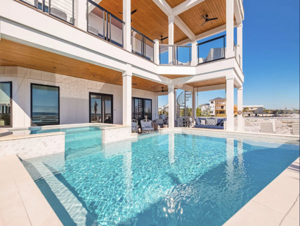 Award Winning Vacation Rental Inlet Beach Gulf Front Mansion