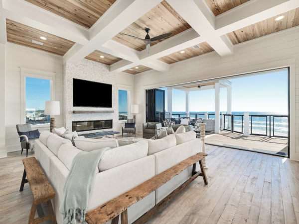 Award Winning Vacation Rental Inlet Beach Gulf Front Mansion