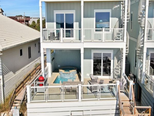 On Beach Luxury Panama City Vacation Home Private Pool
