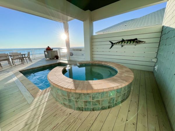 On Beach Luxury Panama City Vacation Home Private Pool
