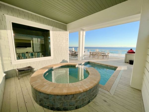 On Beach Luxury Panama City Vacation Home Private Pool