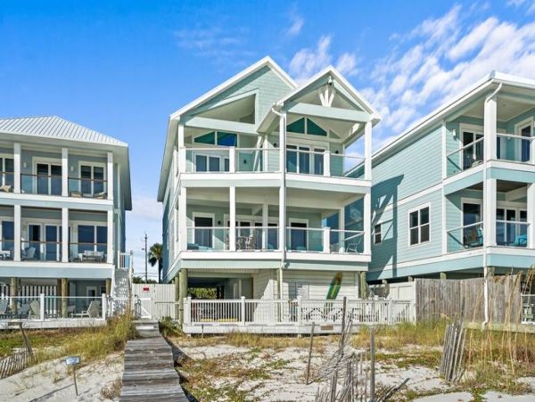 Beachfront Panama City Vacation Pool Home Six Bedroom
