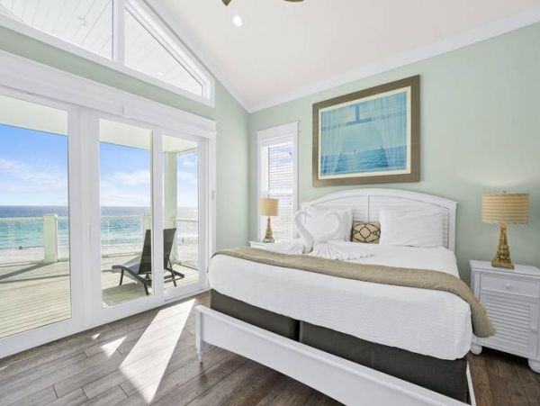 Beachfront Panama City Vacation Pool Home Six Bedroom