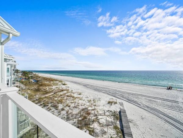 Beachfront Panama City Vacation Pool Home Six Bedroom