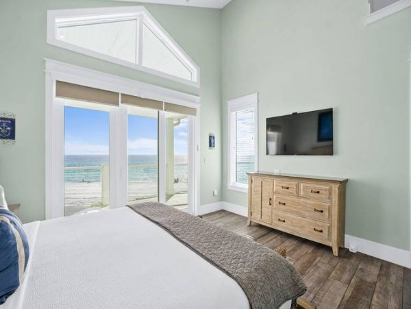 Beachfront Panama City Vacation Pool Home Six Bedroom