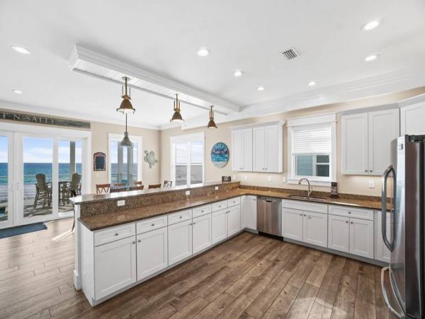 Beachfront Panama City Vacation Pool Home Six Bedroom