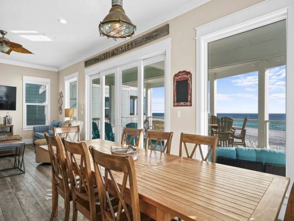 Beachfront Panama City Vacation Pool Home Six Bedroom