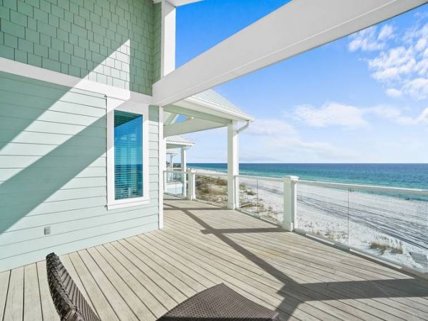 Beachfront Panama City Vacation Pool Home Six Bedroom