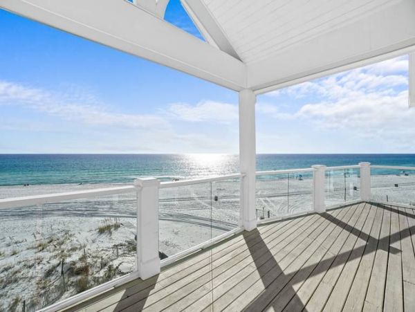 Beachfront Panama City Vacation Pool Home Six Bedroom