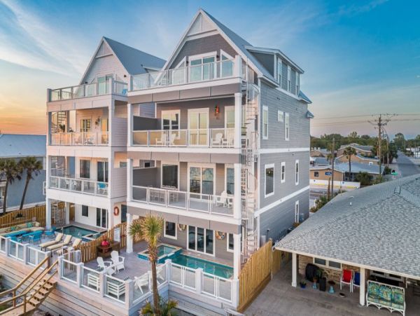 Oceanfront Luxury Nine Bedroom Home in Panama City Beach