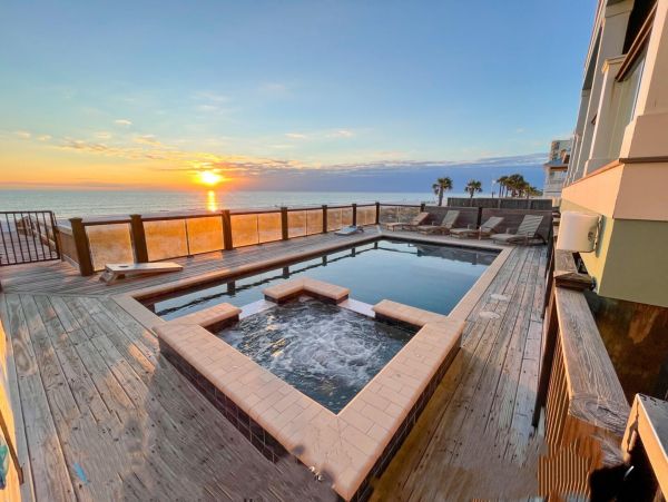 Gulf Front Panama City Vacation Home Six Bedroom