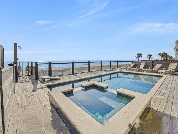 Gulf Front Panama City Vacation Home Six Bedroom