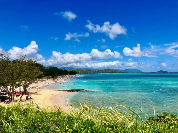 Kailua Vacation Rental Condo  Communal Pool Drive To Beach