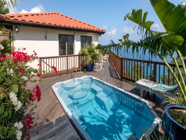 Short Walk to Beach St. John Vacation Home Private Pool