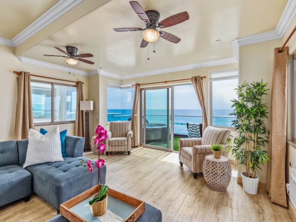 Oceanfront Luxury Condo Sleeps 14 Guests with Private Spa