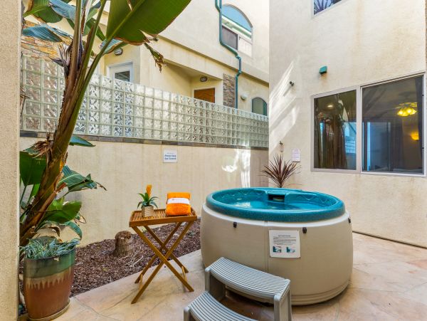 Steps to the Bea Oceanside Beach Vacation Condo Five Bedroom
