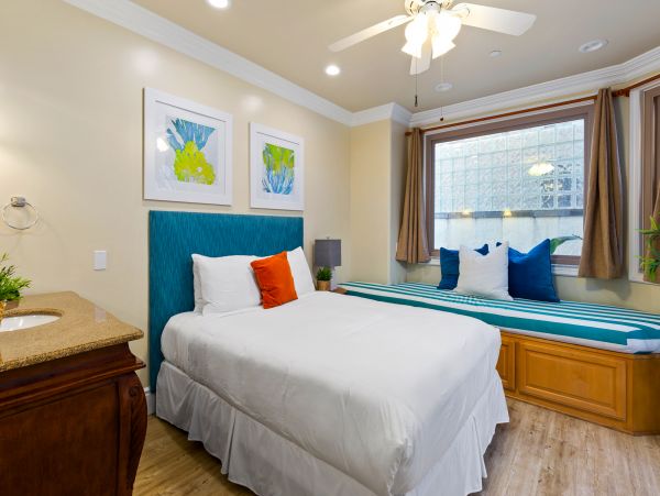 Steps to the Bea Oceanside Beach Vacation Condo Five Bedroom