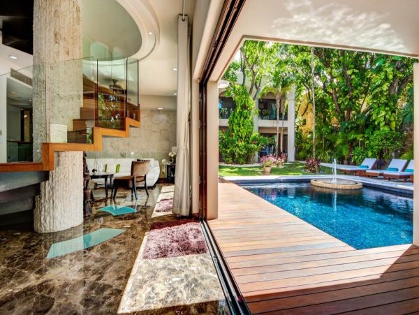 Luxury Playa del Carmen Vacation Pool Villa Seven Bedrooms