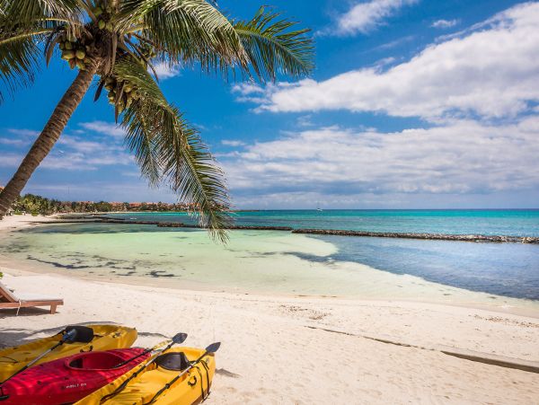 On Beach Puerto Aventuras Vacation Pool Home Five Bedroom
