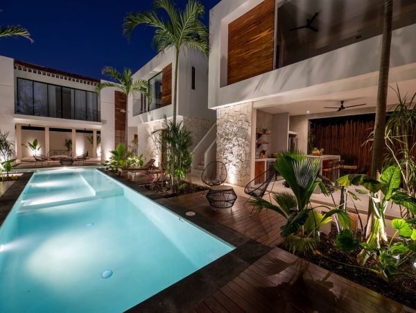 Luxury Tulum 10 Bedroom Vacation Rental Pool Villa Sleeps 20