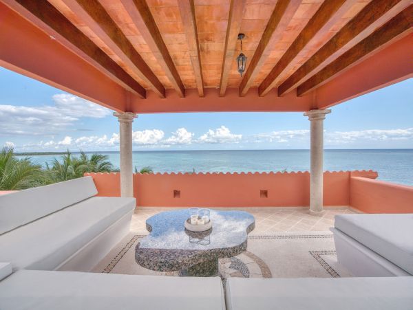 Luxury Beachfront Estate Riviera Maya Staff, Pool Beach