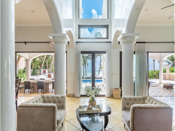 Luxury Beachfront Estate Riviera Maya Staff, Pool Beach