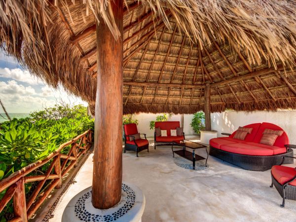 Oceanfront Riviera Maya Vacation Pool Home Five Bedrooms