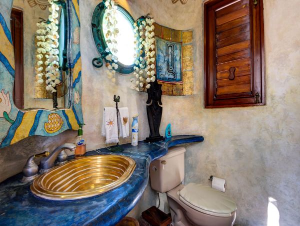 Oceanfront Riviera Maya Vacation Pool Home Five Bedrooms