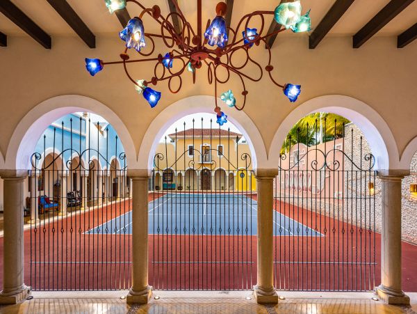 Beachfront 14+ Bedrooms Home in Puerto Aventuras with Tennis Courts