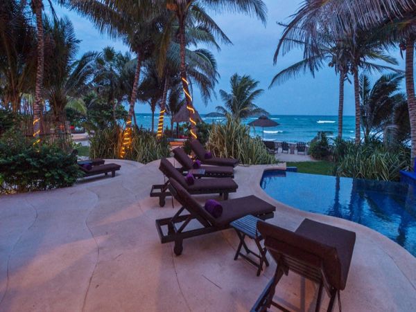 Tulum Mexico 7 Bedroom Vacation Rental Pool Home & Sea Views