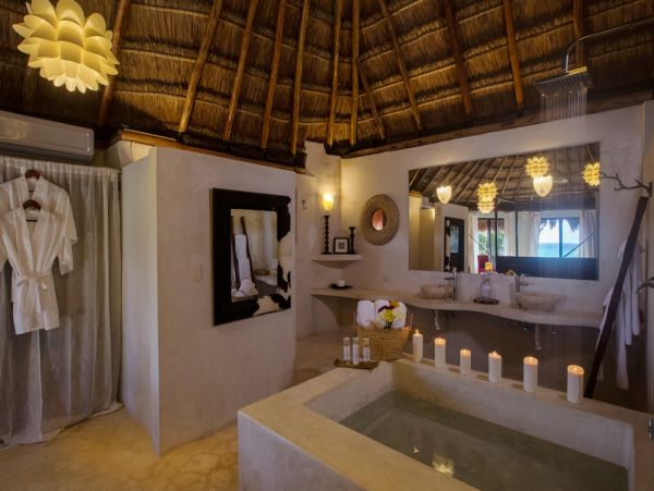 Tulum Mexico 7 Bedroom Vacation Rental Pool Home & Sea Views