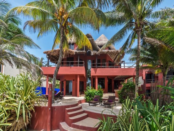 Tulum Mexico 7 Bedroom Vacation Rental Pool Home & Sea Views