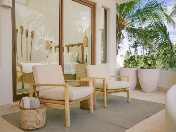 Beachfront Tropical Retreat, Tulum Vacation Rental