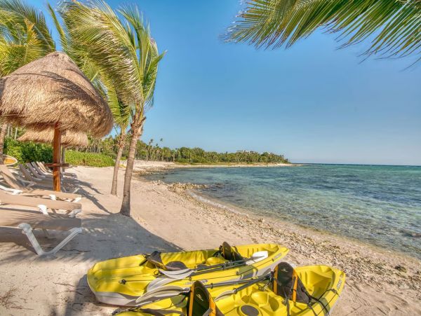 Beachfront Tropical Retreat, Tulum Vacation Rental