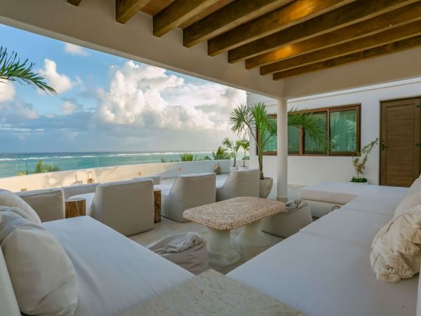 Beachfront Tropical Retreat, Tulum Vacation Rental