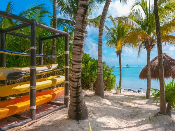 Beachfront Tropical Retreat, Tulum Vacation Rental