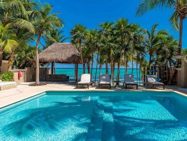 Beachfront Tropical Retreat, Tulum Vacation Rental