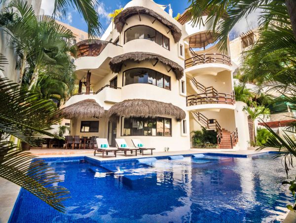 Nine Bedroom Luxury Villa in Playa Del Carmen Private Pool