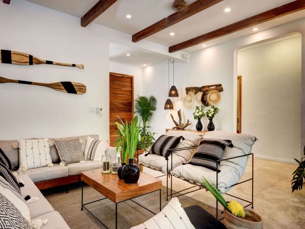 Walk to Beach Five Bedrooms in Puerto Aventuras Cancun