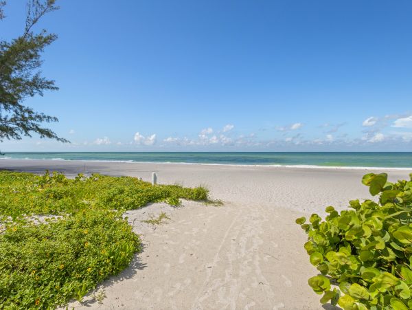 Longboat Key Gulf Front Condo with Direct Access to Beach, Access to Pool and BBQ Areas
