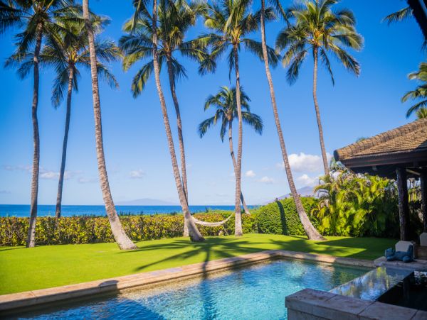 Wailea Luxury Home with Pool & Spa Right on the Beach