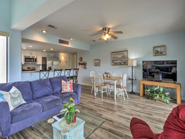 On Beach St. Agustine Vacation Condo Three Bedroom