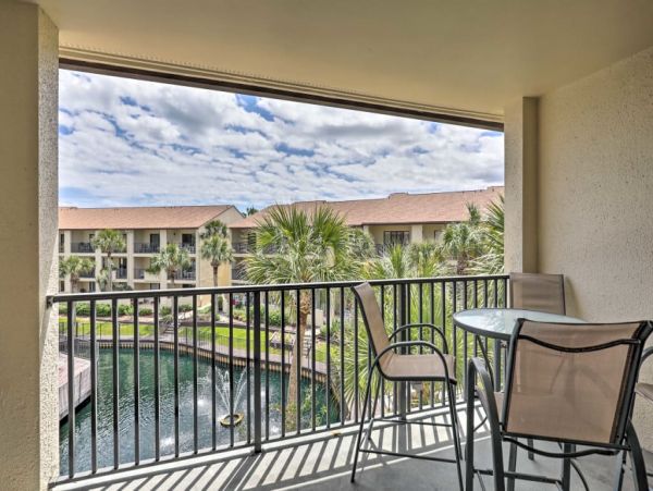On Beach St. Agustine Vacation Condo Three Bedroom