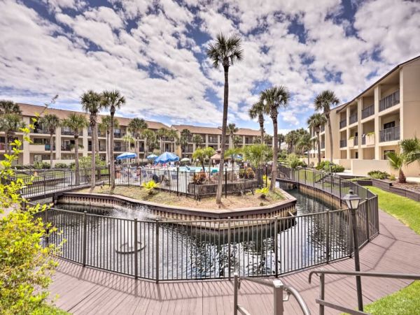 On Beach St. Agustine Vacation Condo Three Bedroom