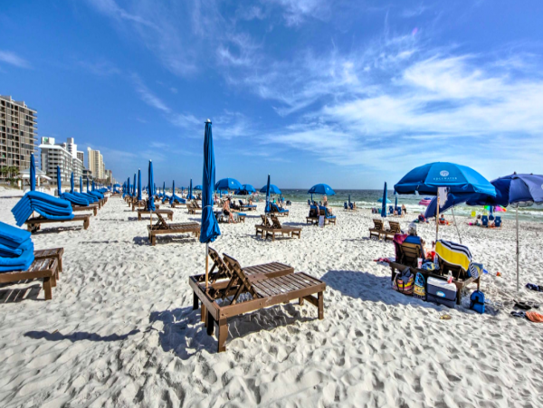 Panama City Beach Condo with Balcony and ocean Views