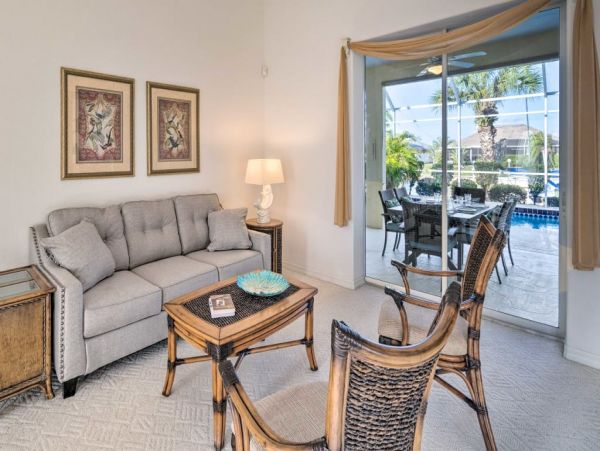 Charming Vacation Home with Pool and Boat Dock 6 Guests