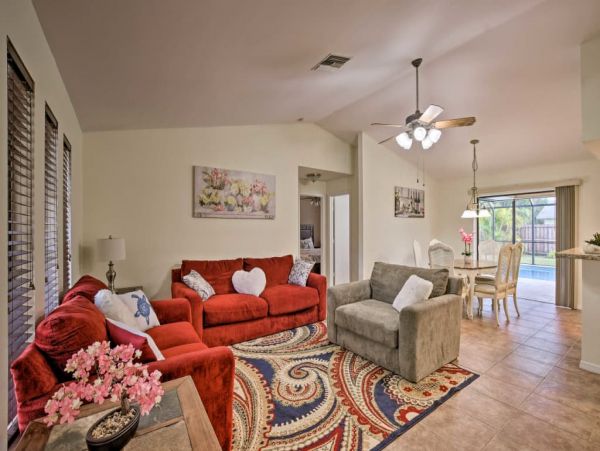 Vacation Rental Home in Cape Coral with Private Pool
